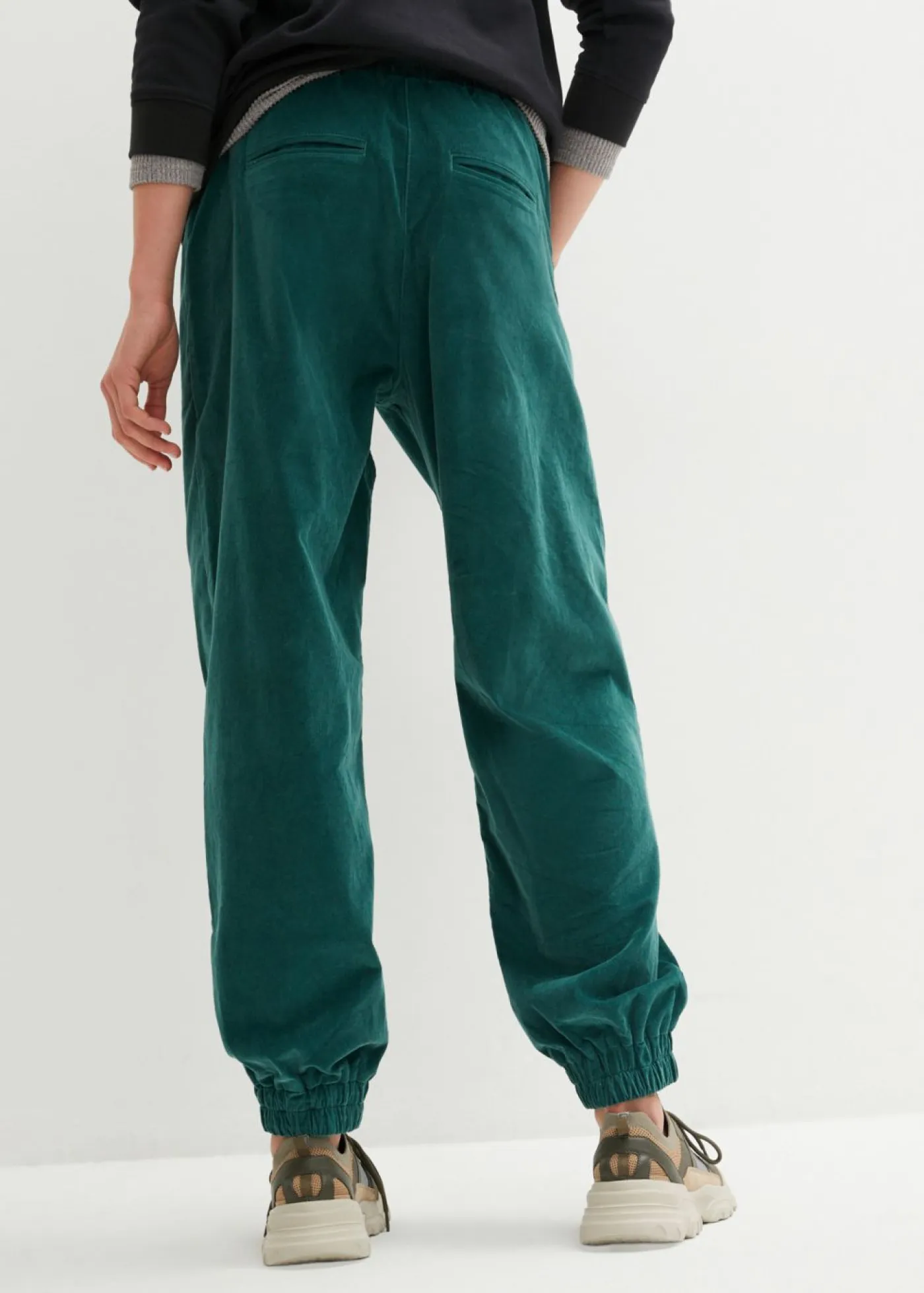Sale Pantalón de pana de mezcla de algodón Mujer Pantalones