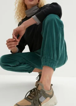 Sale Pantalón de pana de mezcla de algodón Mujer Pantalones
