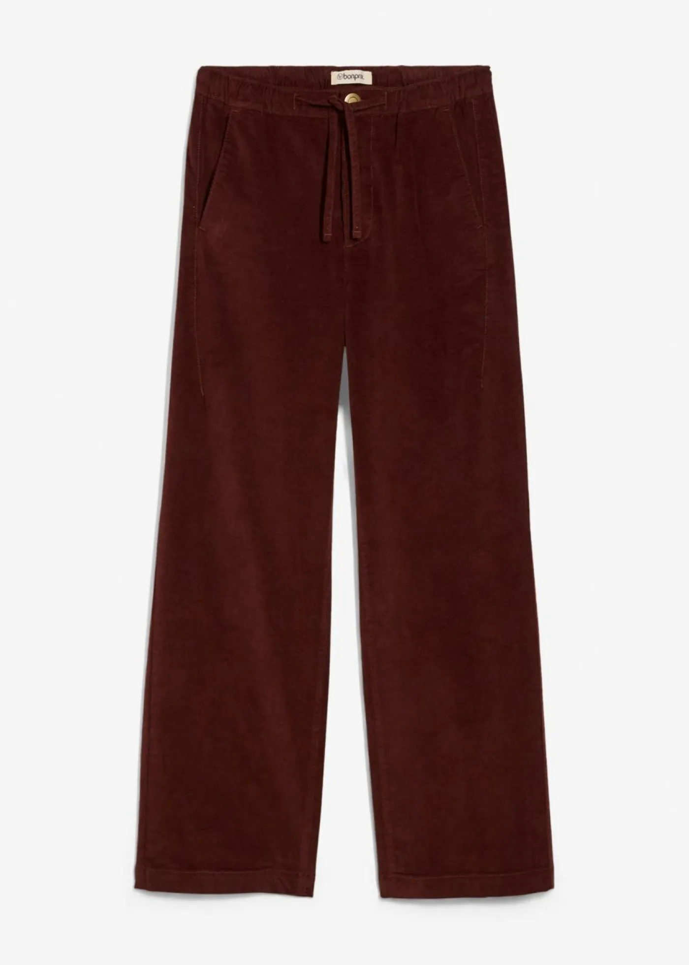 Sale Pantalón de pana de mezcla de algodón Mujer Pantalones