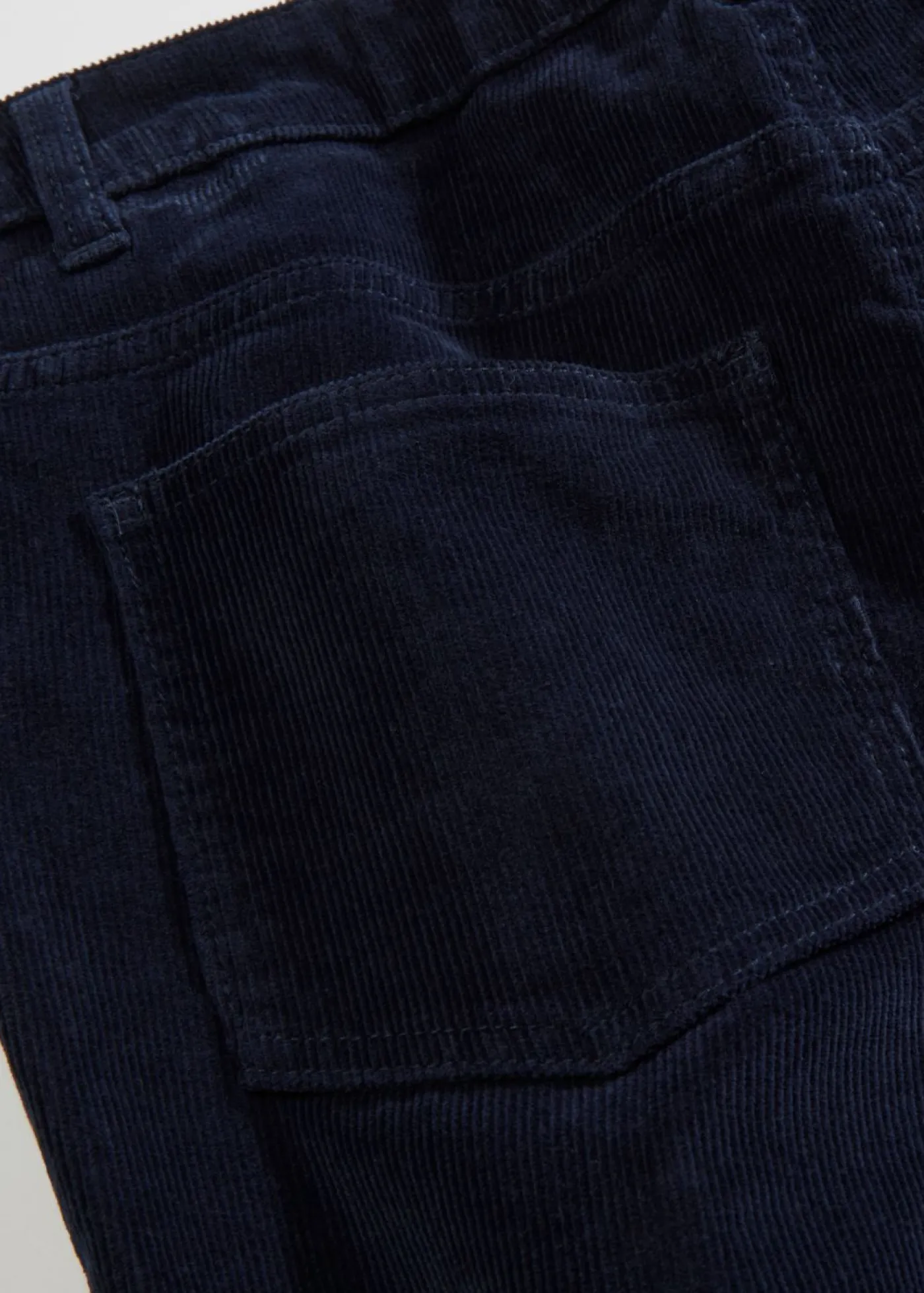 Sale Pantalón de pana elástico de corte recto Mujer Pantalones