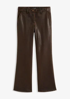 Best Pantalón de piel sintética Mujer Pantalones