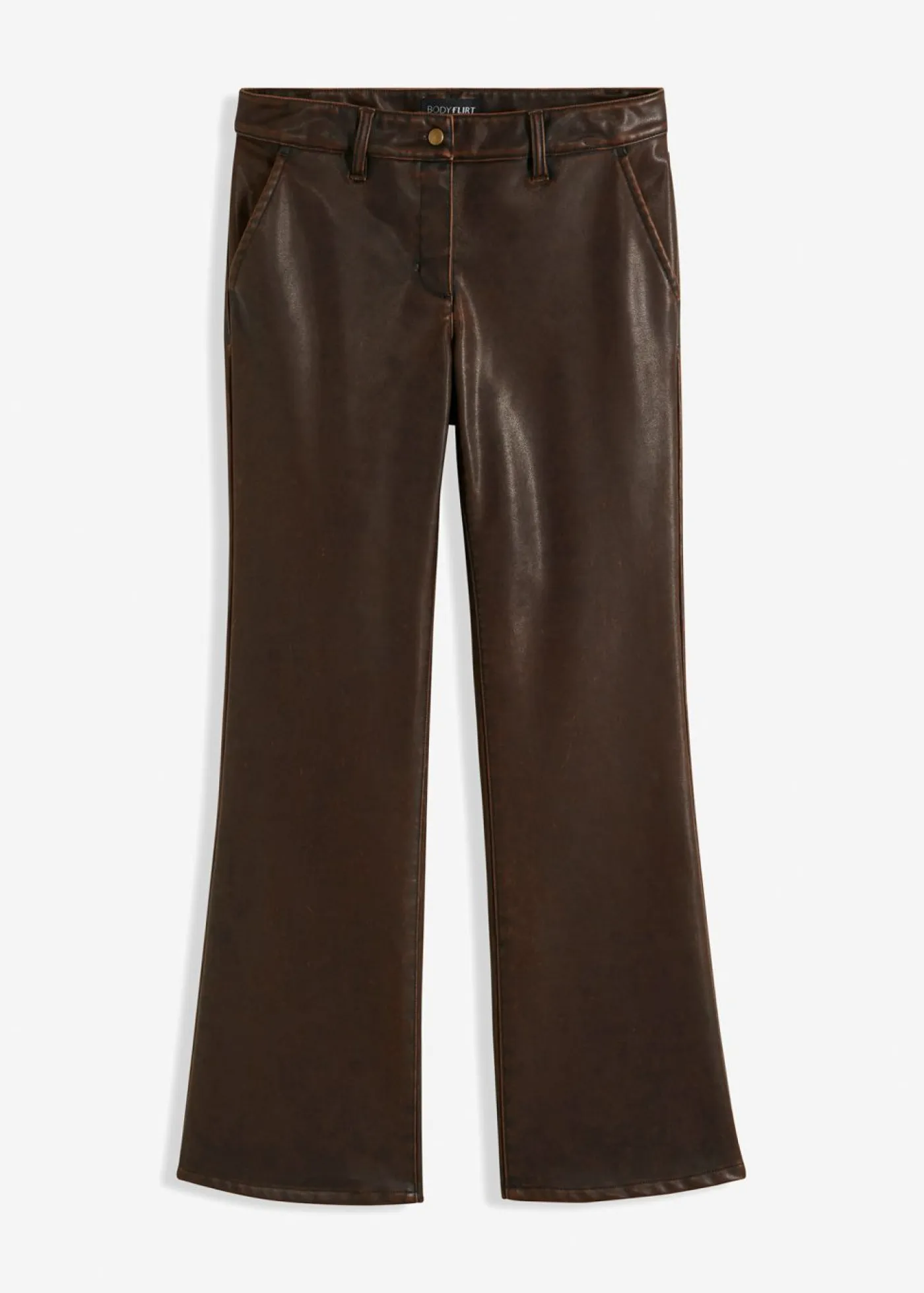 Best Pantalón de piel sintética Mujer Pantalones