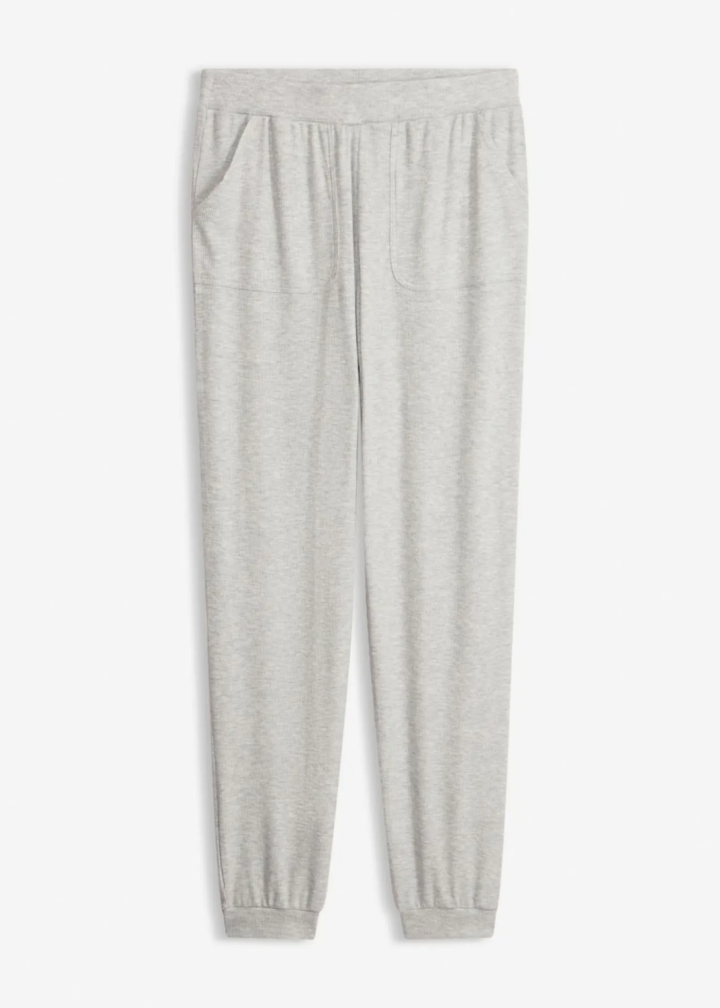 Clearance Pantalón de pijama de suave canalé de viscosa Mujer Homewear|Ropa Para Dormir