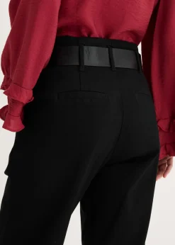 Best Pantalón de pinzas de algodón Mujer Pantalones