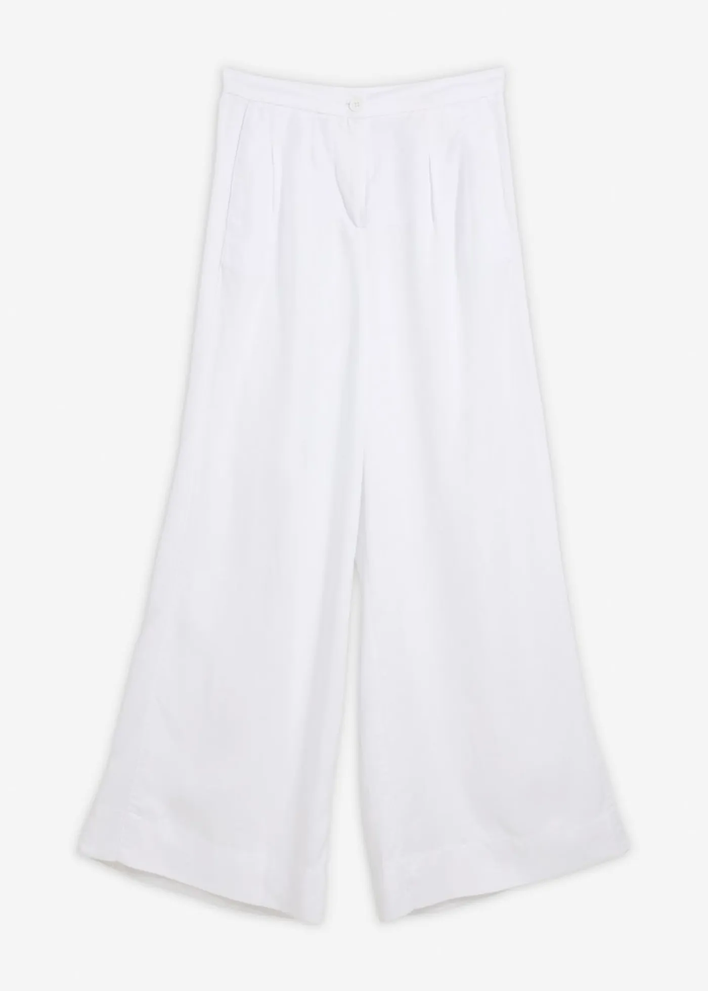 Best Pantalón de pinzas de lyocell fluido Mujer Esenciales|Pantalones