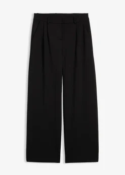 Discount Pantalón de pinzas de mezcla de viscosa Mujer Esenciales|Pantalones