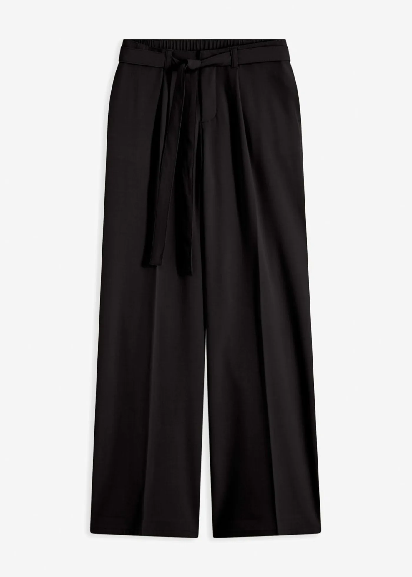 Sale Pantalón de pinzas de mezcla de viscosa Mujer Pantalones