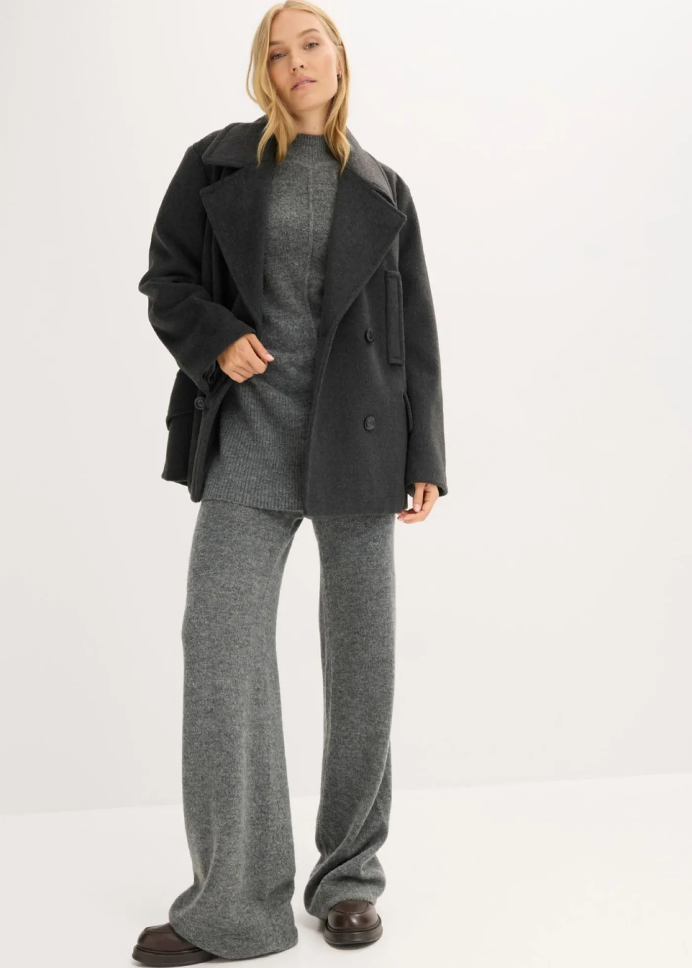 Discount Pantalón de punto Mujer Pantalones