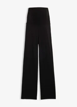 Online Pantalón de punto 2 en 1 con cinturilla doblada para durante y después del embarazo Mujer Premamá