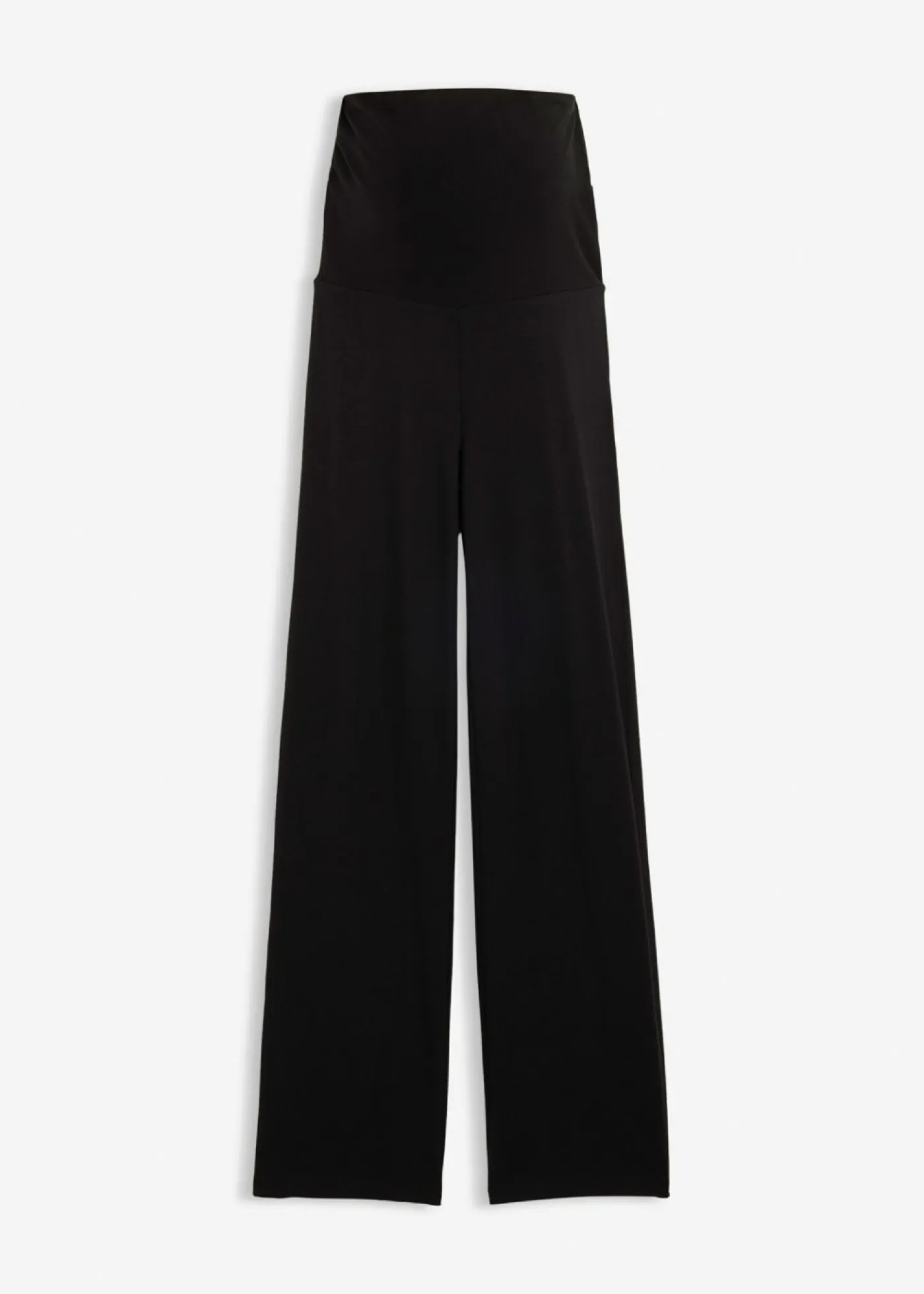 Online Pantalón de punto 2 en 1 con cinturilla doblada para durante y después del embarazo Mujer Premamá