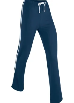 Discount Pantalón de punto de algodón con elástico Mujer Básicos|Pantalones