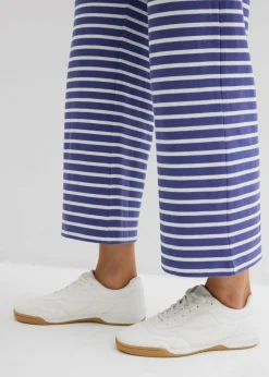 Clearance Pantalón de punto de algodón estructurado Mujer Pantalones