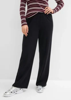 Discount Pantalón de punto de canalé (2 unidades) Mujer Pantalones