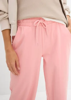 Sale Pantalón de punto de interlock Mujer Pantalones