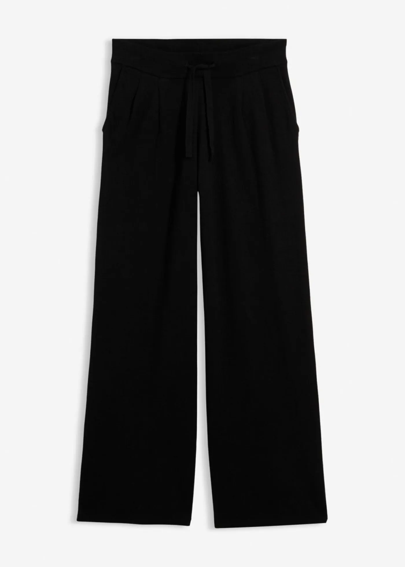 New Pantalón de punto de mezcla de cachemir suave Mujer Esenciales|Pantalones