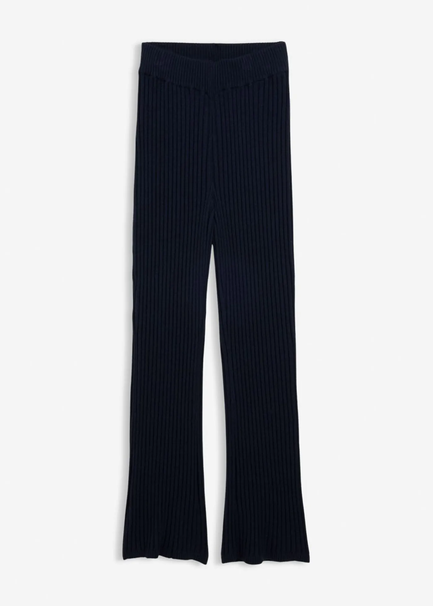 Sale Pantalón de punto de mezcla de viscosa suave Mujer Pantalones