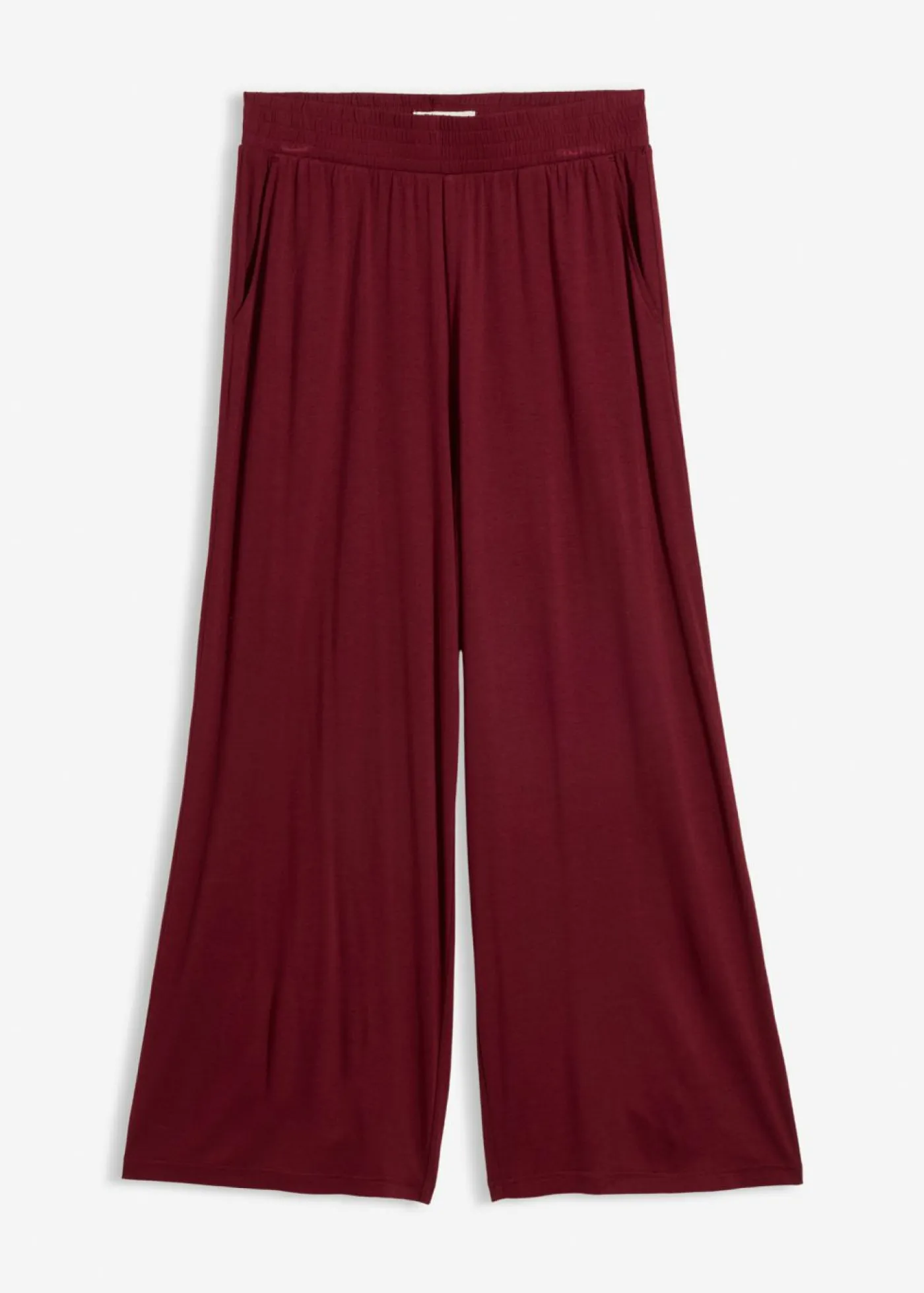 Discount Pantalón de punto de mezcla de viscosa fluida, largo 7/8 Mujer Pantalones|Novedades