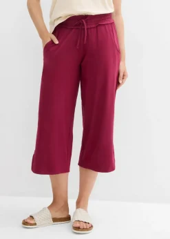 Hot Pantalón de punto de mezcla de algodón Mujer Pantalones