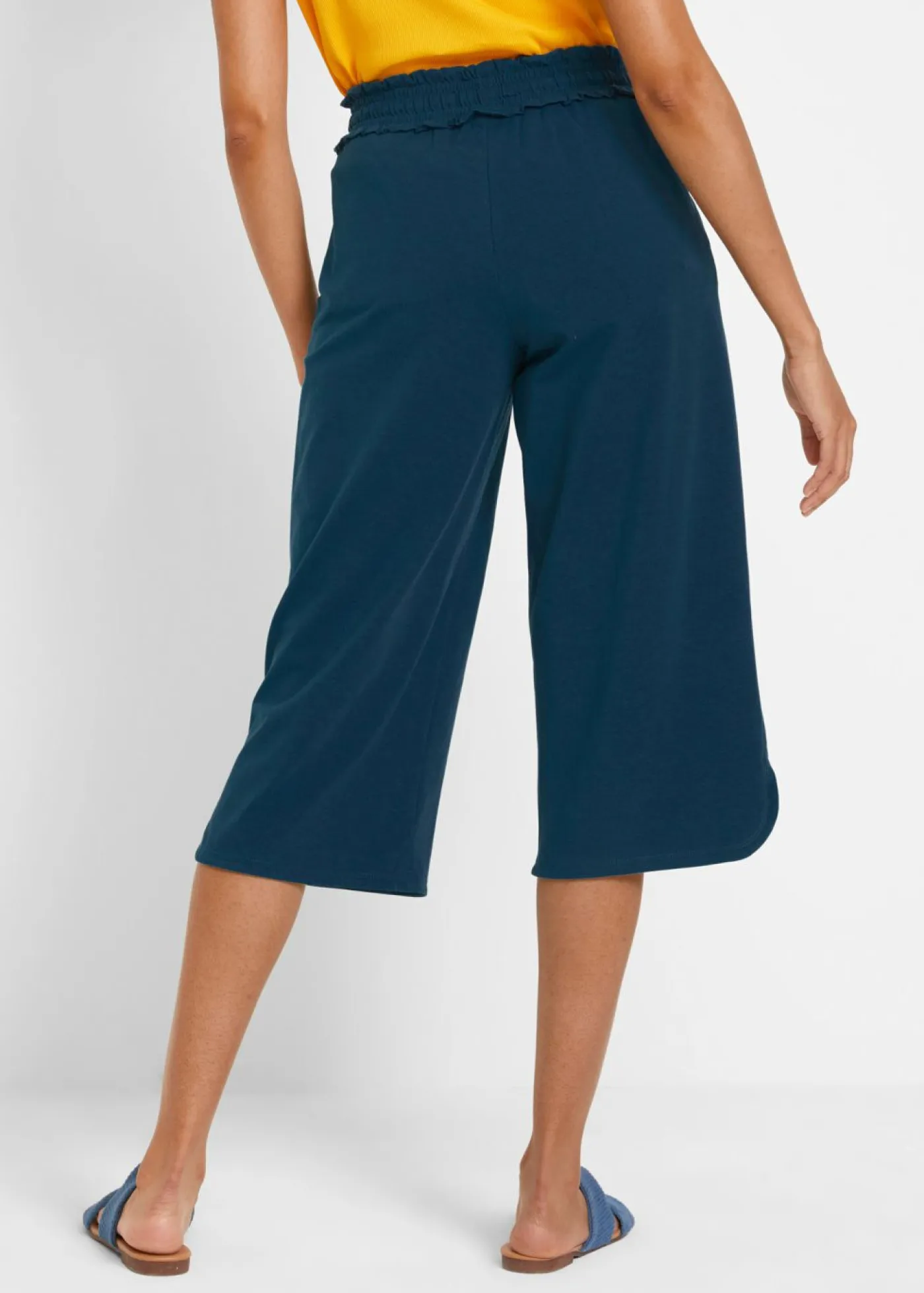 Online Pantalón de punto de mezcla de algodón Mujer Pantalones