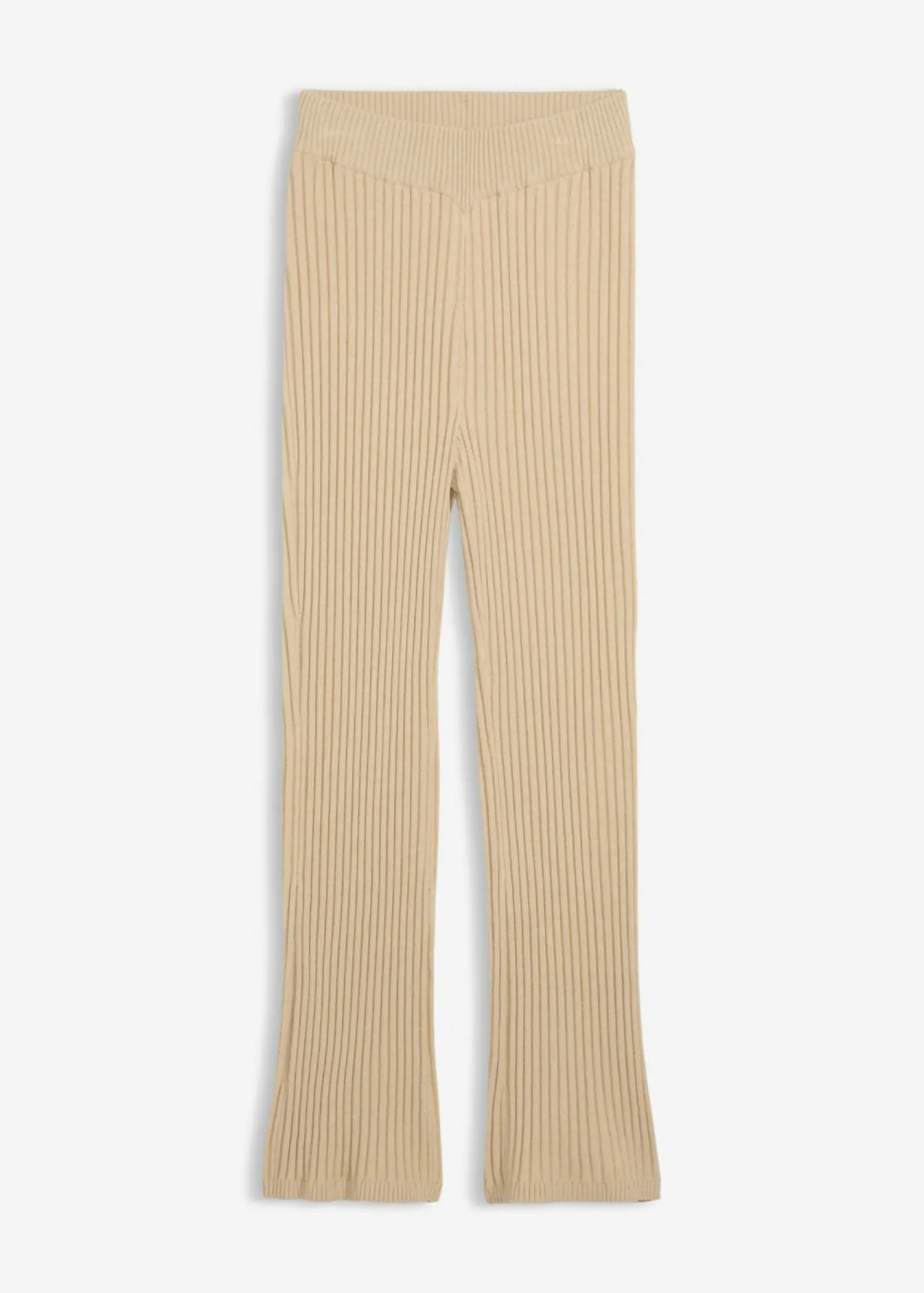 Discount Pantalón de punto de mezcla de viscosa suave Mujer Pantalones