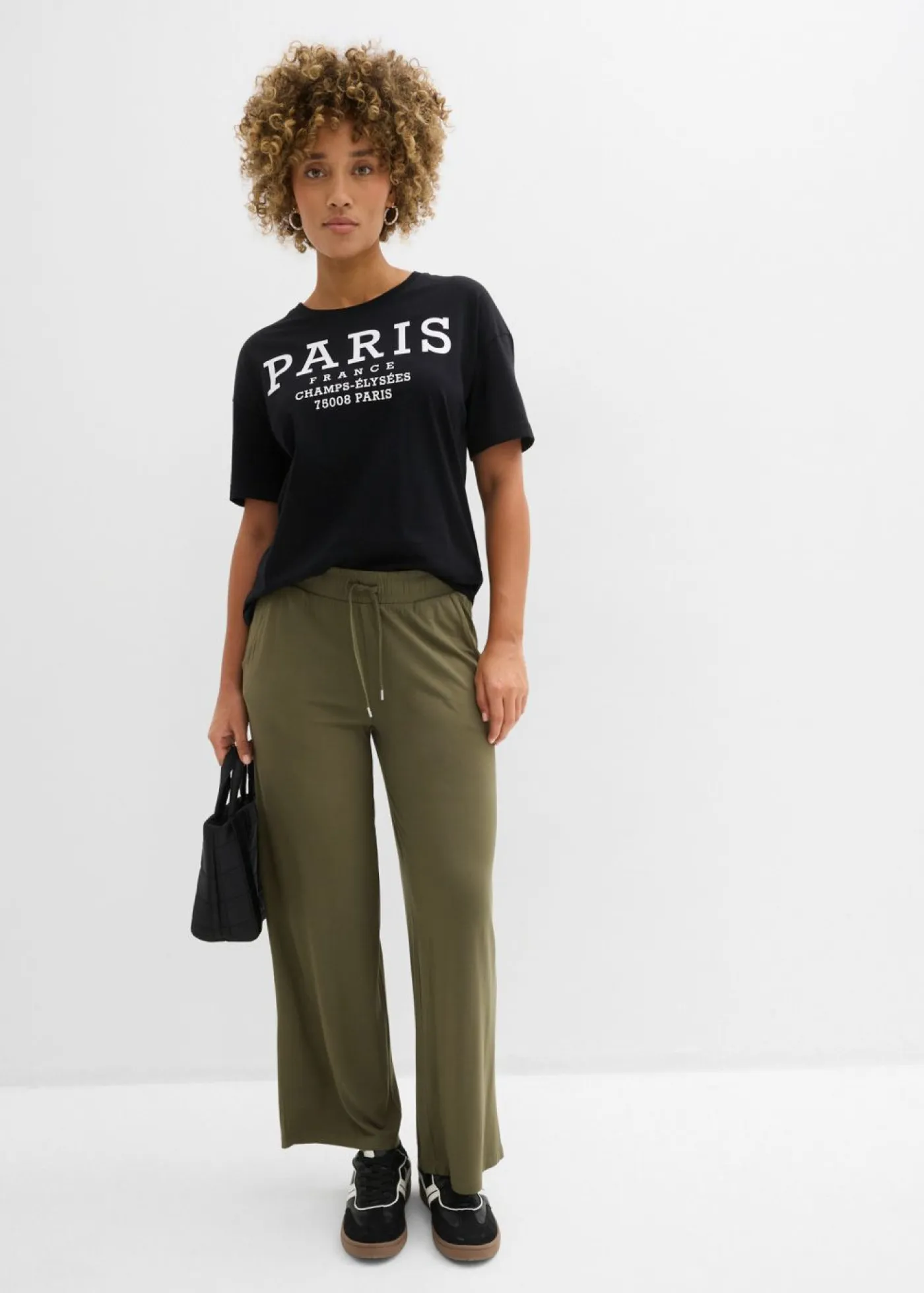 Best Pantalón de punto de mezcla de viscosa fluida Mujer Pantalones|Novedades