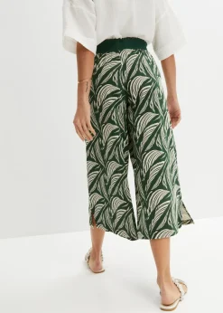 Sale Pantalón de punto de mezcla de viscosa sostenible Mujer Pantalones