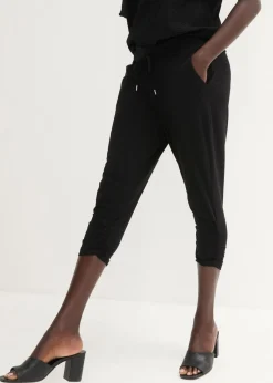 Discount Pantalón de punto de mezcla de algodón Mujer Pantalones