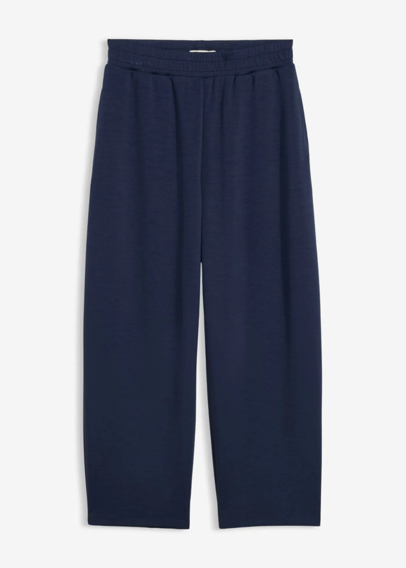 Sale Pantalón de punto de neopreno con corte barrel Mujer Pantalones