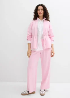 Sale Pantalón de punto de neopreno con pinzas Mujer Ropa Cómoda|Pantalones