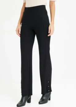 Clearance Pantalón de Punto di Roma Mujer Pantalones
