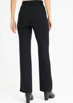 Clearance Pantalón de Punto di Roma Mujer Pantalones