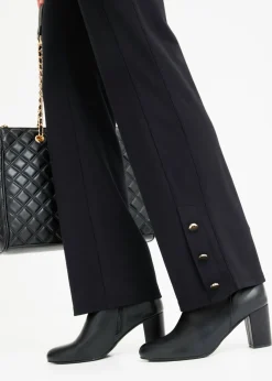 Clearance Pantalón de Punto di Roma Mujer Pantalones