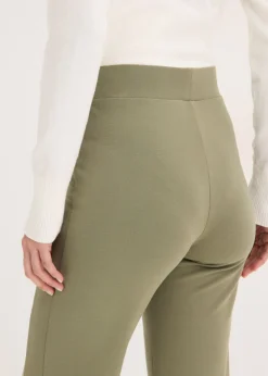 Pantalón de Punto di Roma Mujer Pantalones
