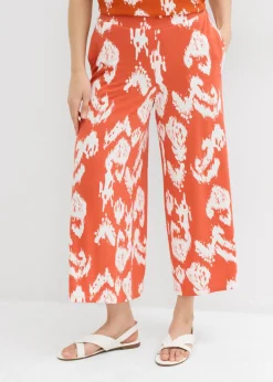 Outlet Pantalón de punto en mezcla de viscosa Mujer Conjuntos De Ropa|Pantalones