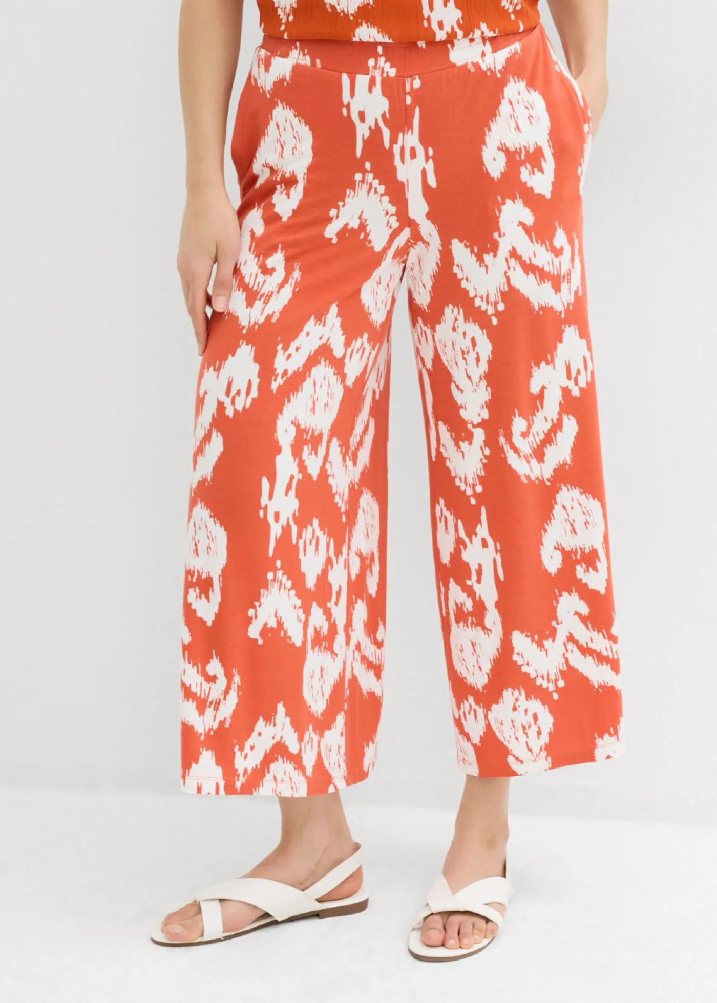 Outlet Pantalón de punto en mezcla de viscosa Mujer Conjuntos De Ropa|Pantalones