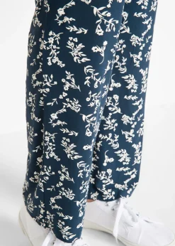 New Pantalón de punto en mezcla de viscosa Mujer Pantalones