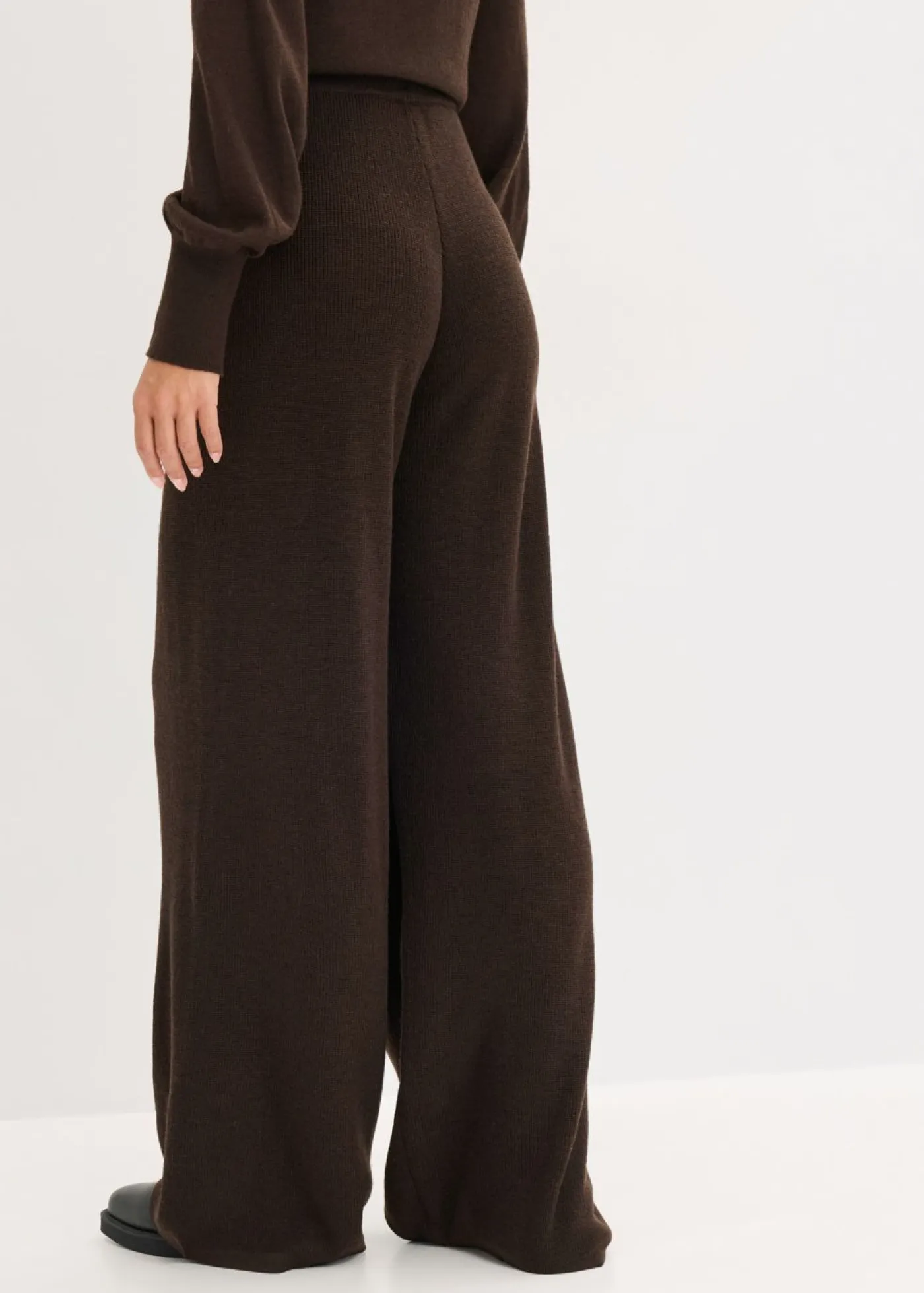 Pantalón de punto fino Mujer Pantalones