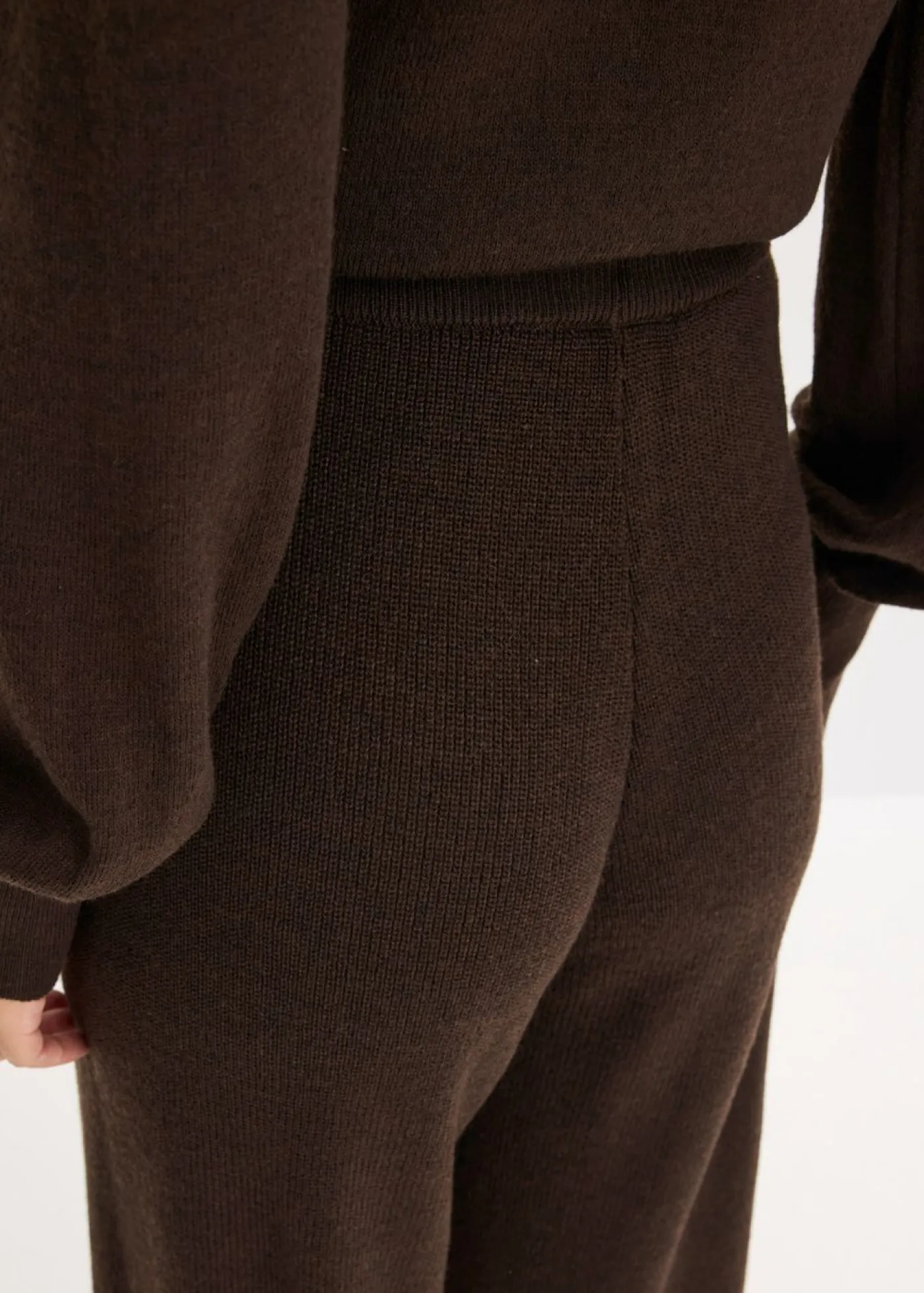 Pantalón de punto fino Mujer Pantalones