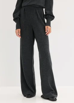 Outlet Pantalón de punto fino Mujer Pantalones