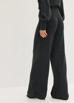 Outlet Pantalón de punto fino Mujer Pantalones