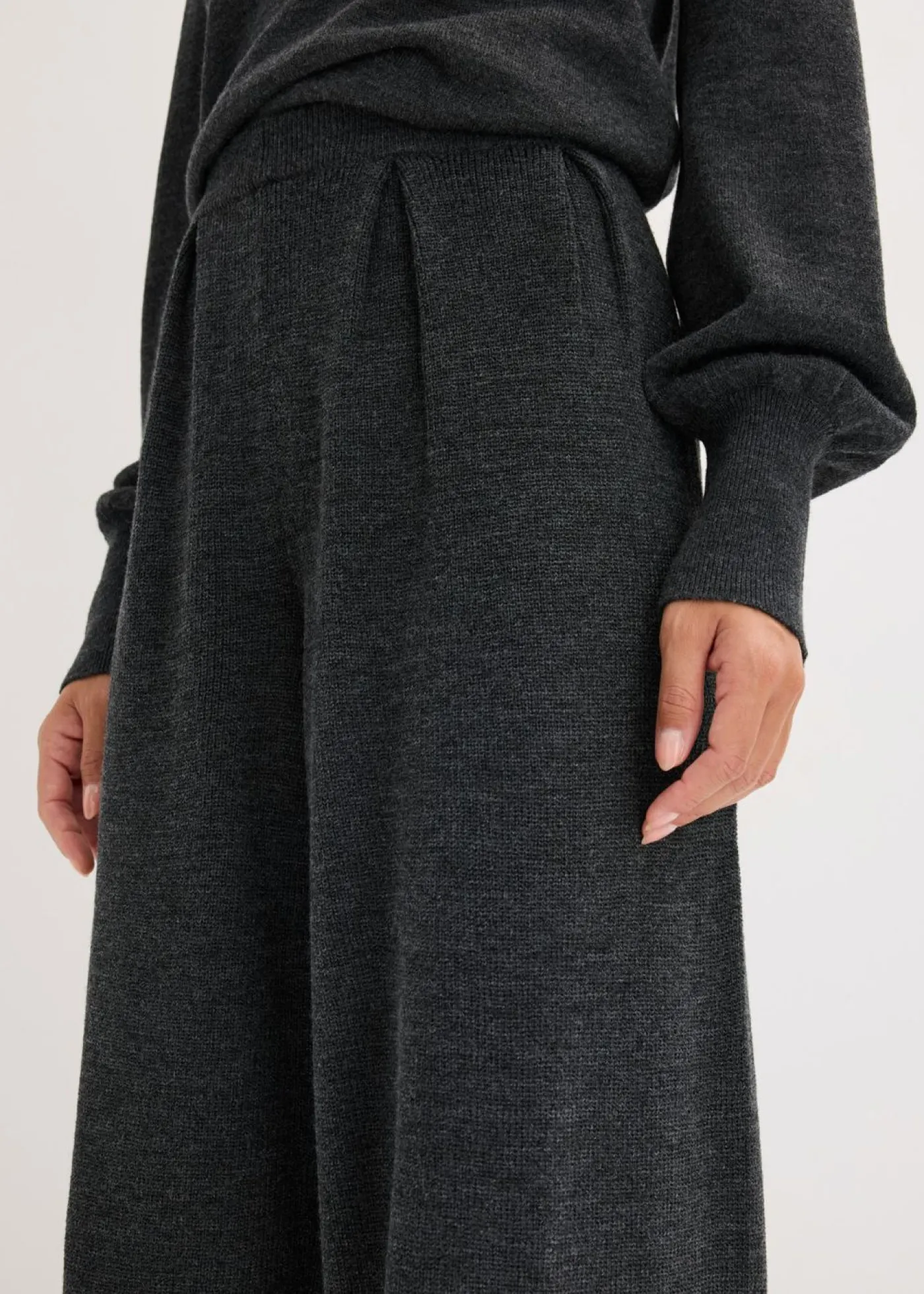 Outlet Pantalón de punto fino Mujer Pantalones