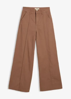 Pantalón de sarga Mujer Pantalones|Novedades
