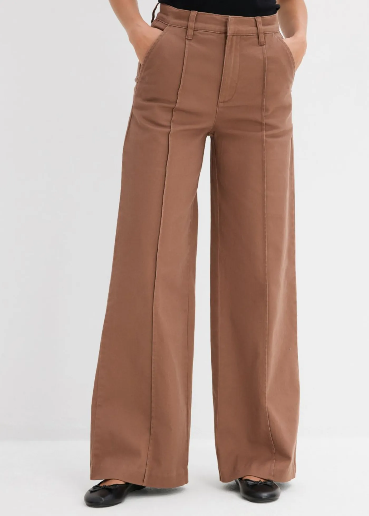 Pantalón de sarga Mujer Pantalones|Novedades