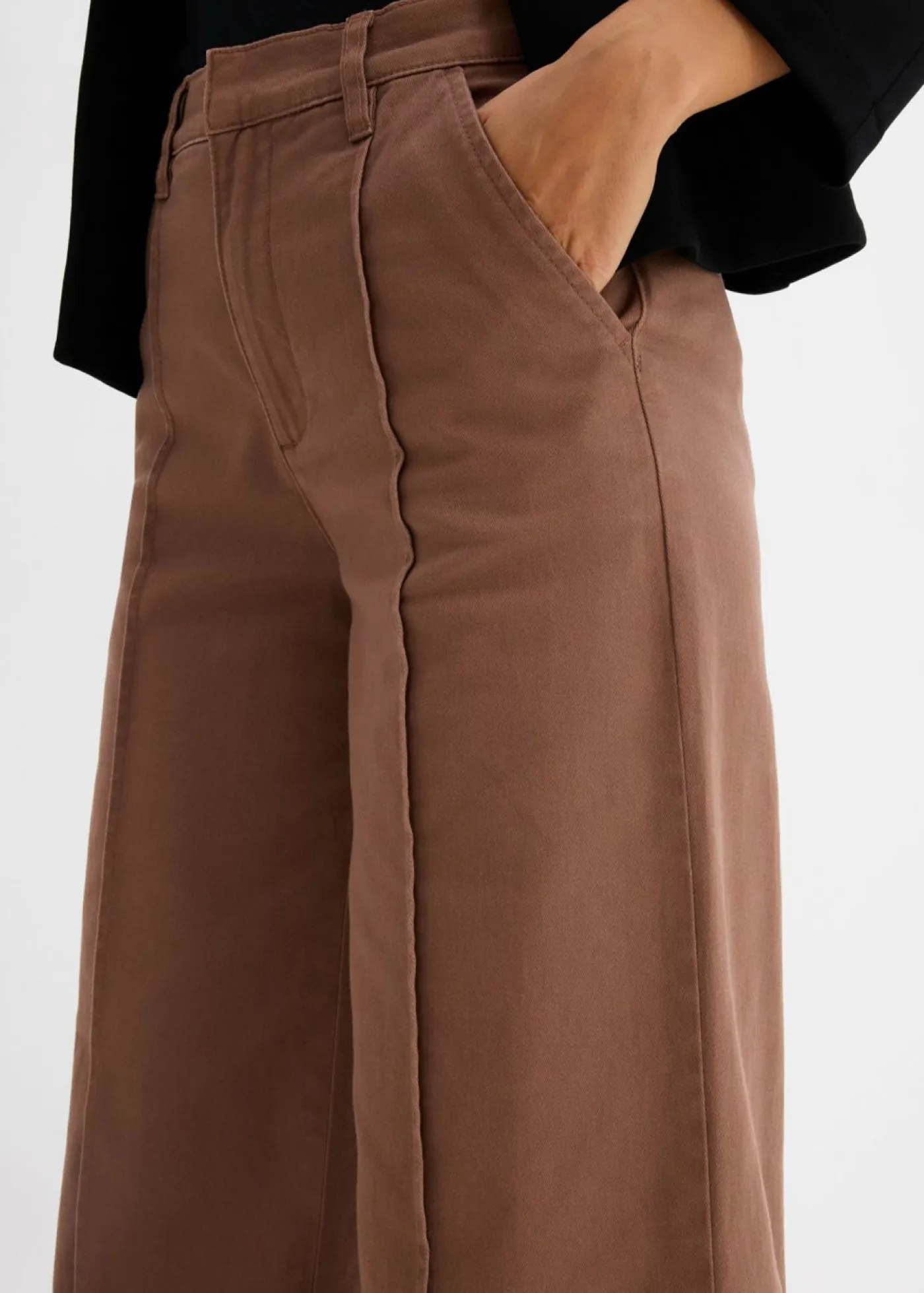 Pantalón de sarga Mujer Pantalones|Novedades