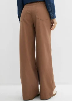 Outlet Pantalón de sarga Mujer Pantalones
