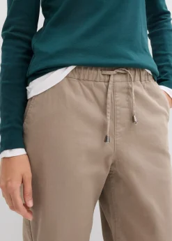 Online Pantalón de sarga Mujer Pantalones