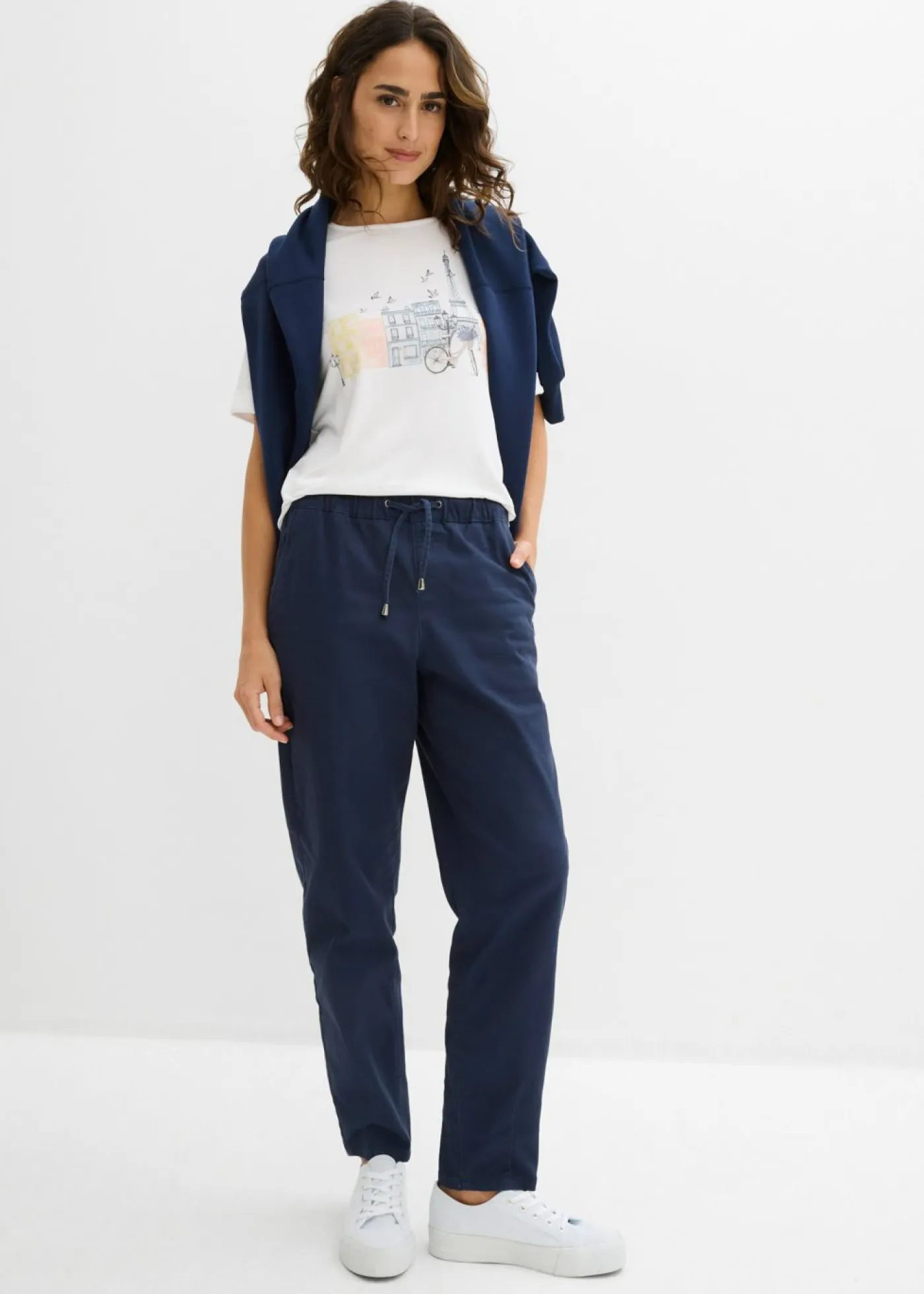 Best Pantalón de sarga Mujer Pantalones