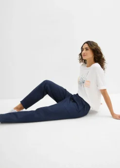 Best Pantalón de sarga Mujer Pantalones