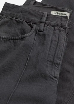 Sale Pantalón de sarga de algodón puro Mujer Pantalones