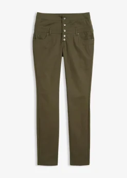 Discount Pantalón de sarga elástica Mujer Pantalones|Novedades